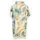 STICKY JOHNSON HOOD TOWEL - PALM WAVE FLORAL 