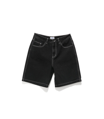 XLARGE OG BULL DEMIN 91 SHORT - BLACK DENIM