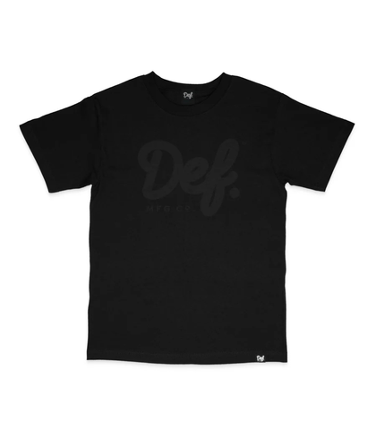 DEF SIGNATURE TEE - BLACK