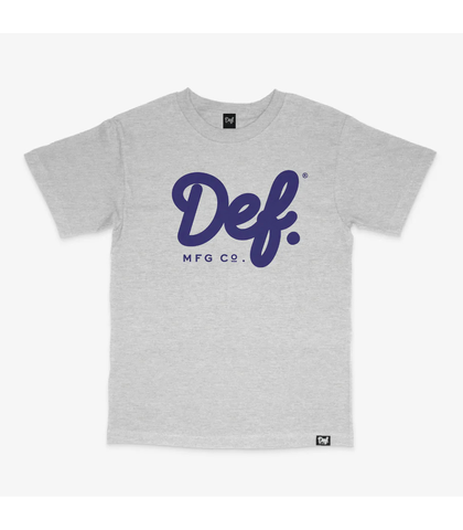 DEF SIGNATURE TEE - GREY MARLE