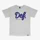 DEF SIGNATURE TEE - GREY MARLE