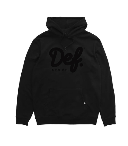 DEF SIGNATURE HOOD - BLACK