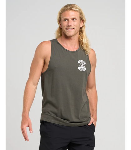 MAD HUEYS ANCHOR BONES TANK - CHARCOAL