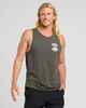 MAD HUEYS ANCHOR BONES TANK - CHARCOAL