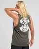 MAD HUEYS ANCHOR BONES TANK - CHARCOAL