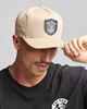 MAD HUEYS AHOY FKRS TWILL SNAPBACK CAP - TAN