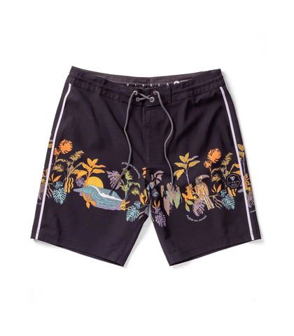 VISSLA MENS JUNGLE JAMS 18.5'' BOARDSHORT - PHANTOM