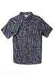 VISSLA MENS PRIMITIVE PALM S/S DRESS SHIRT - MIDNIGHT