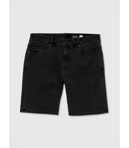 VLOLCOM SOLVER DENIM SHORT - BLACK OUT