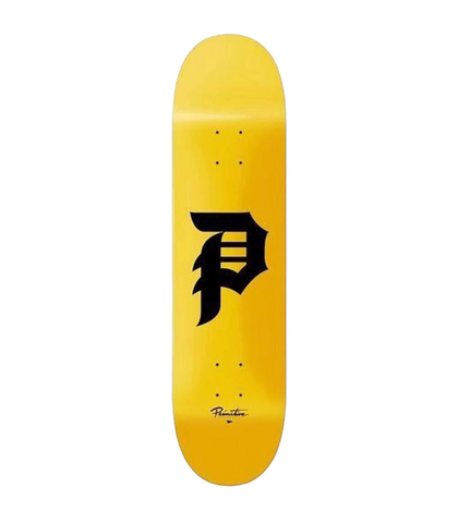 PRIMITIVE DECK - DIRTY P CORE / YELLOW 8.38