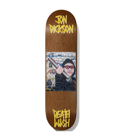 DEATHWISH DECK - JON DICKSON ALL SCREWED UP 8.475