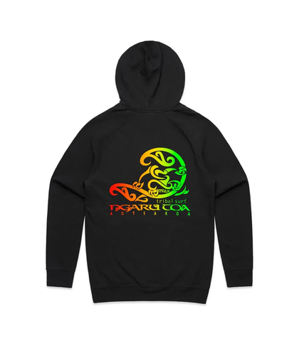 NGARU TOA EAST COAST RASTA HOOD - BLACK