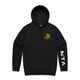 NGARU TOA EAST COAST RASTA HOOD - BLACK