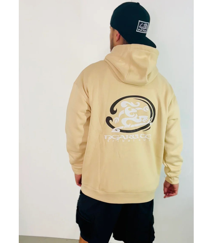 NGARU TOA WAVE WARRIOR HOOD - CREAM