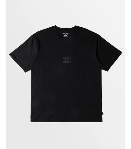 BILLABONG MENS BRACKET S/S TEE - BLACK