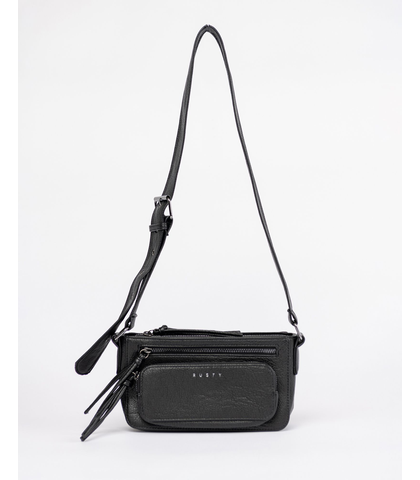 RUSTY LADIES ASTROIA CROSSBODY BAG - BLACK