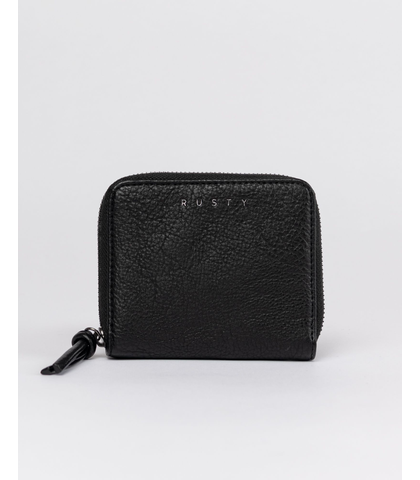 RUSTY LADIES ASTORIA COMPACT WALLET - BLACK