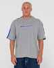 RUSTY MENS ALONSO S/S TEE - ULTIMATE GREY 