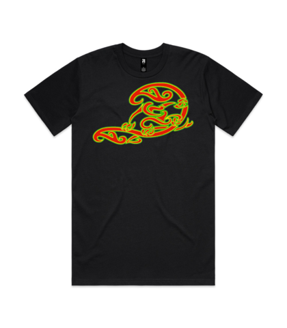 NGARU TOA DROP IN MAORI TEE - RASTA