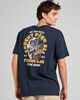 MAD HUEYS TROPIC CAUGHT FK ALL S/S TEE - NAVY