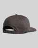 MAD HUEYS THE CAPTAINS COOKED TWILL SNAPBACK CAP - CHARCOAL