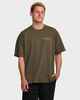 BILLABONG MENS Y2K ARCH OG TEE - BROWN