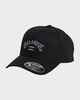 BILLABONG MENS ARCH FLEXFIT 110 SNAPBACK CAP - BLACK