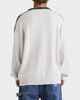 BILLABONG MENS SCRIPT SWEATER - FOG