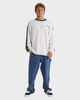 BILLABONG MENS SCRIPT SWEATER - FOG