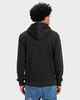 QUIKSILVER MENS KELLER HOODIE - BLACK HEATHER