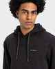 QUIKSILVER MENS KELLER HOODIE - BLACK HEATHER