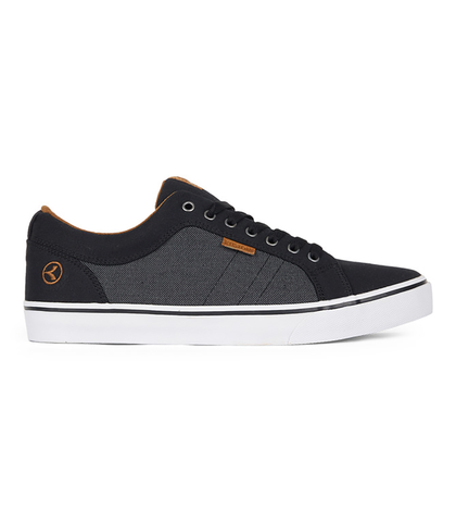 KUSTOM FINETIME SHOE - BLACK GRANITE