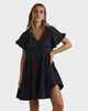 BILLABONG LADIES CAMDEN DRESS - WASHED BLACK