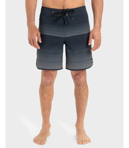 QUIKSILVER SURFSILK SCALLOP 18'' BOARDSHORT - DK NAVY TIJUANA