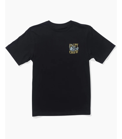 SALTY CREW BOYS BRINY S/S TEE - BLACK