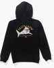 SALTY CREW BOYS LURKING HOODED FLEECE - BLACK