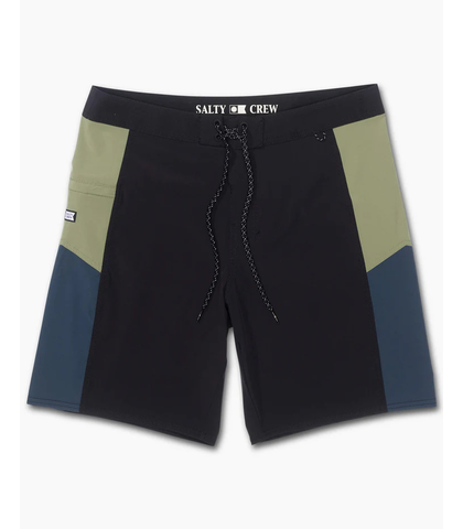 SALTY CREW MENS FLAGSHIP BOARDSHORT - PHANTOM