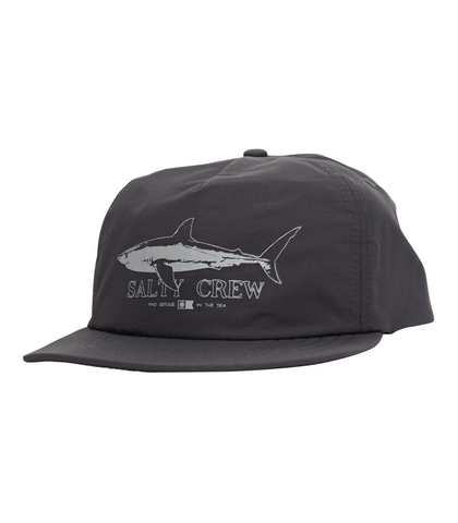 SALTY CREW MENS BROTHER BRUCE 5 PANEL CAP - COAL