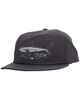 SALTY CREW MENS BROTHER BRUCE 5 PANEL CAP - COAL