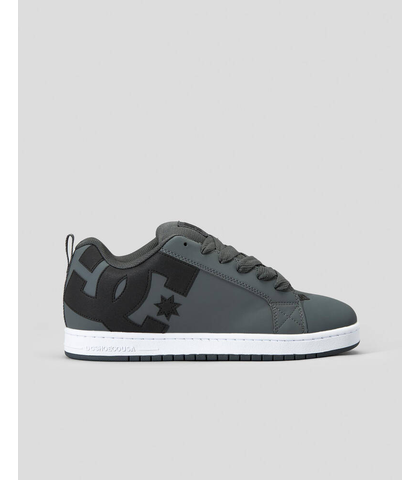 DC COURT GRAFFIK SHOE - GREY / BLACK / WHITE 