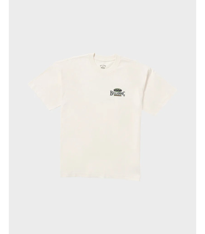 BILLABONG MENS DOUBLE SPREAD OG SS TEE - OFF WHITE 