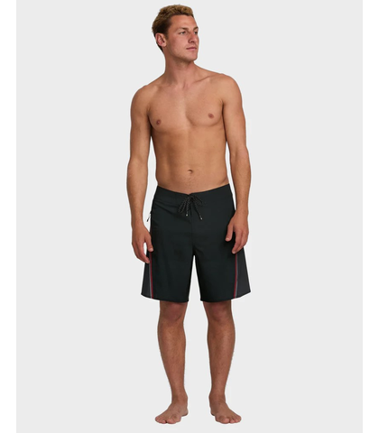 BILLABONG MENS STRADDIE AIRLITE BOARDSHORTS - BLACK 