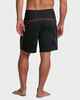 BILLABONG MENS STRADDIE AIRLITE BOARDSHORTS - BLACK 