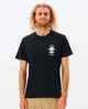 RIPCURL MENS SEARCH ICON TEE - BLACK 