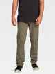 VOLCOM MENS SOLVER LITE 5 POCKET PANT - ARMY GREEN