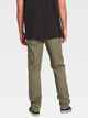 VOLCOM MENS SOLVER LITE 5 POCKET PANT - ARMY GREEN