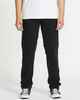 VOLCOM MENS VORTA DENIM PANT - BLACK OUT 