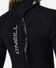 O'NEILL BOYS 4/3 REACTER 2 GBS BACKZIP STEAMER - BLACK