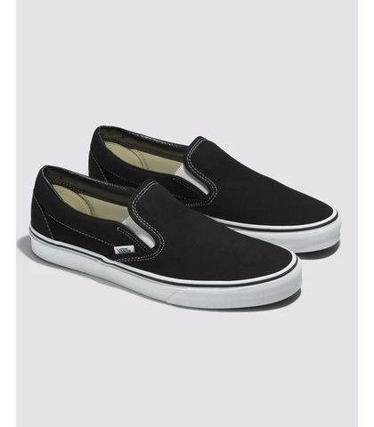 VANS CLASSIC SLIP ON - BLACK / WHITE