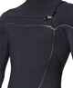 O'NEILL MENS 4/3 HYPER FIRE X CHEST ZIP STEAMER - BLACK